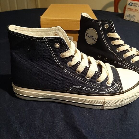 New Ladies Size 7.5M Cull4U Rainbow High Tops - Picture 4 of 4